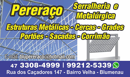 Serralheria e Metalurgica Pereraço