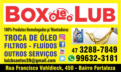 Troca de Óleo Box Lub