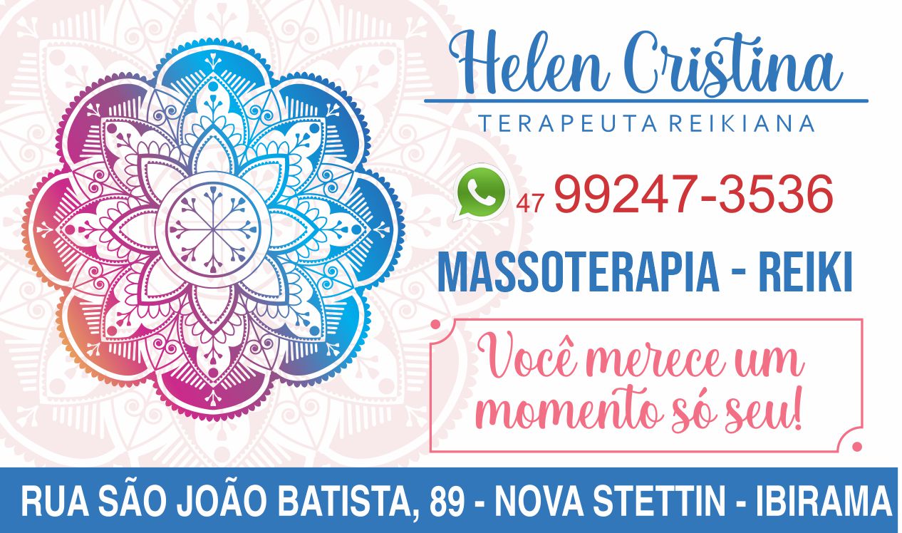 Helen Cristina Massoterapeuta Reikiana